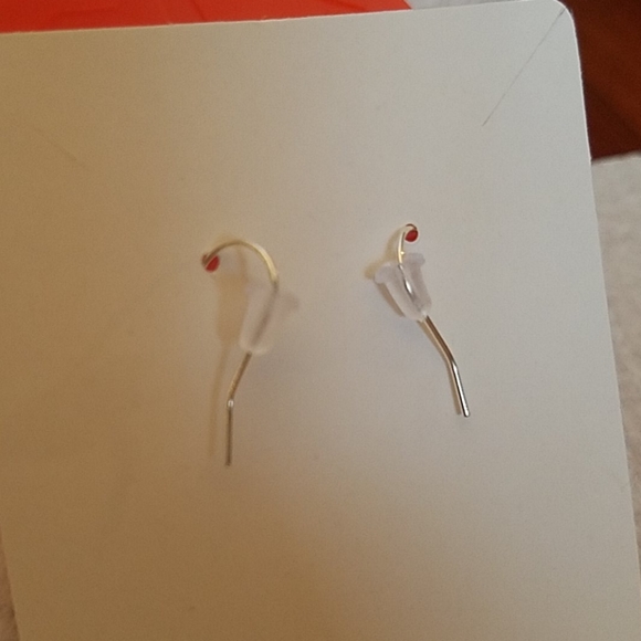 USA Faux Leather Earrings - Picture 3 of 3